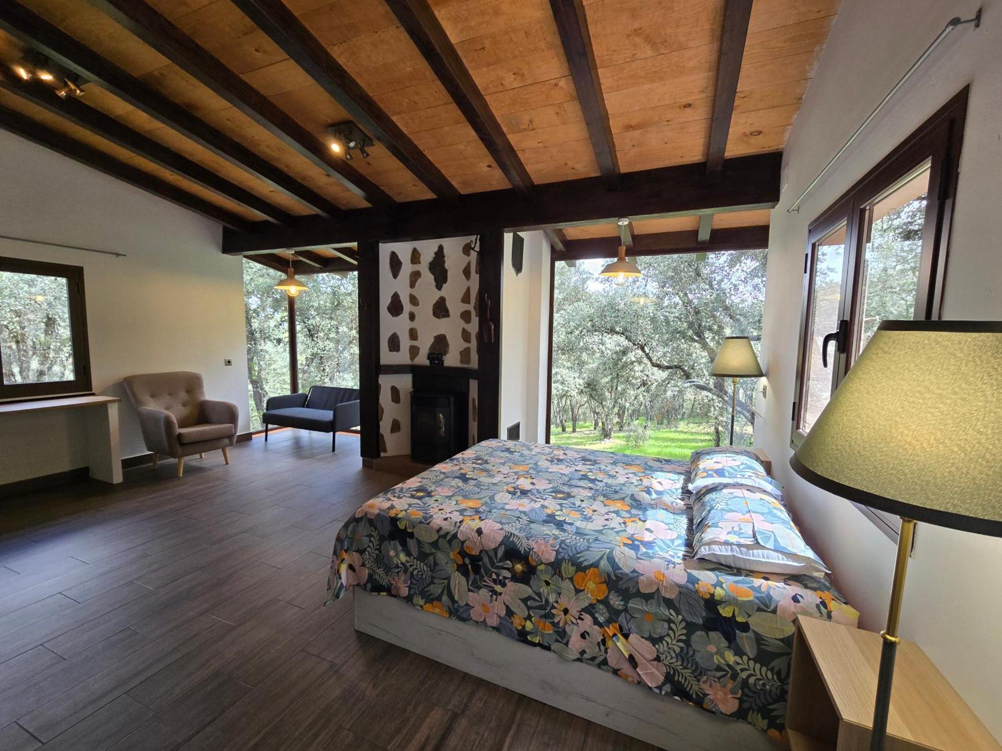 Nuevo Ecolodge Cabaneros Retuerta de Bullaque Bagian luar foto